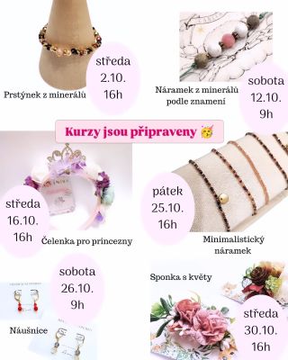 Kurzy máme připravené, přihlašovat se můžete už teď a pro více informací o kurzech klikněte zde:...